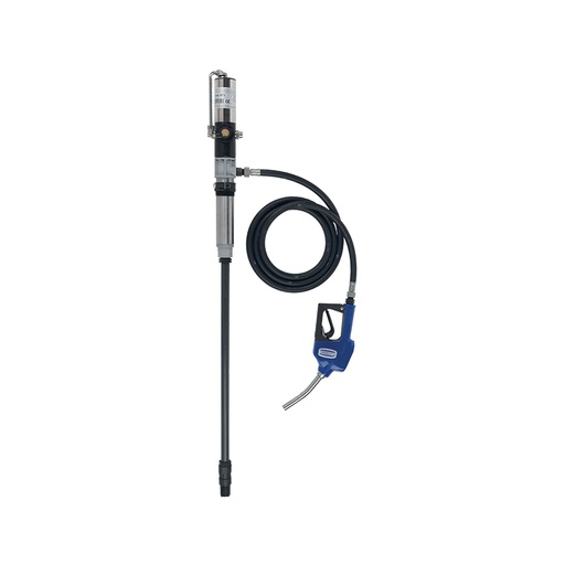 [6753] Pneumatic transfer system for AdBlue®/DEF composed by stainless-steel pneumatic pump, flow rate 35 l/min, 3 m hose, automatic gun, pressure regulator with gauge and water separator and pump metal holder 6753, FLEXBIMEC