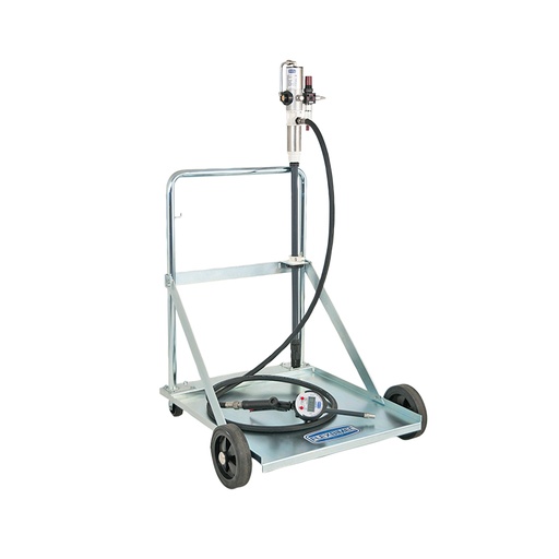 [6778] Mobile pneumatic dispensing kit for AdBlue®/DEF for 200 l drums with four wheels trolley, pneumatic pump and digital meter gun, FLEXBIMEC (6778)