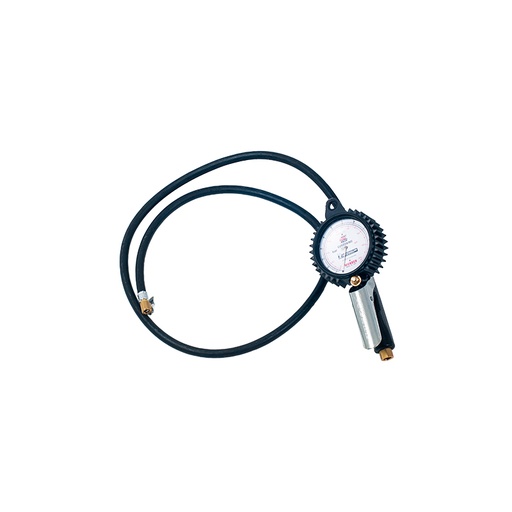 [7304] Precision tyre inflating gun with gauge, Michelin model, 1/4 in. BSP connection (7304, FLEXBIMEC)
