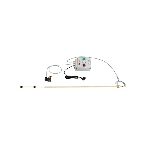 [8953] „PUMPSTOP“ – pump stop system for empty drum with two sensors for reserve and stop level, with flashing and acoustic alarm, for 208 l drums – 1000 l tanks, FLEXBIMEC (8953)