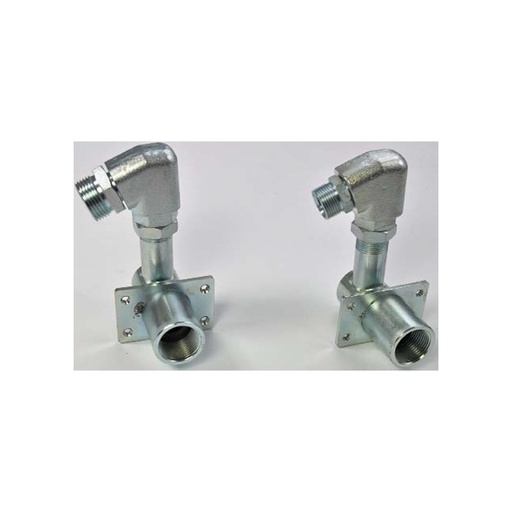 [9993] Hose connection adaptor in galvanized steel / anodized aluminium for hose reel, 3/4 in. M, internal Ø 19 mm (9993, FLEXBIMEC)