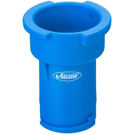[V1963-4] Testavimo adapteris, mėlynas, R123 ∙ R125 (V1963-4, VIGOR)