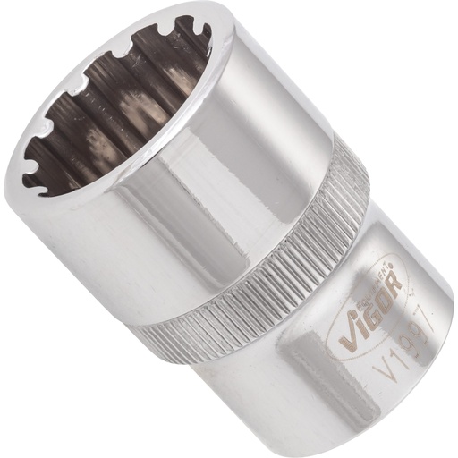 [V1997] Multi-purpose profile socket 1/2 in. ∙ size 19 mm (V1997, VIGOR)