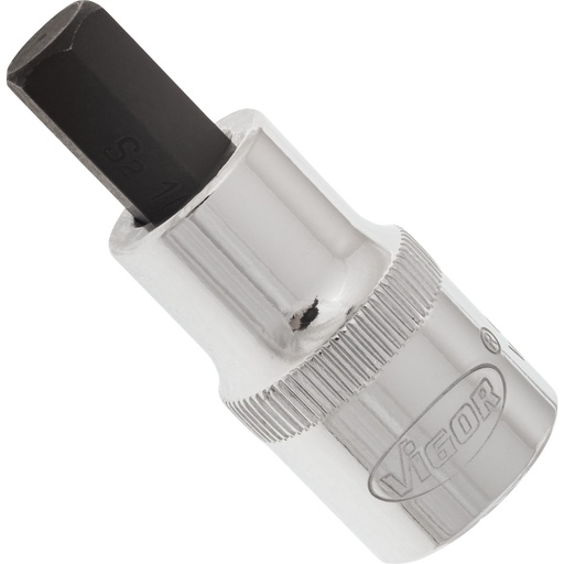 [V2105] Atsuktuvo galvutė vidiniam šešiabriauniui 10 mm, 1/2 col., 55 mm (V2105, VIGOR)