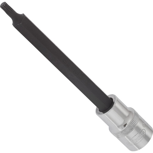 [V2122] Screwdriver socket for screws with internal serration (XZN), 1/2 inch, M5, 141 mm (V2122, VIGOR)