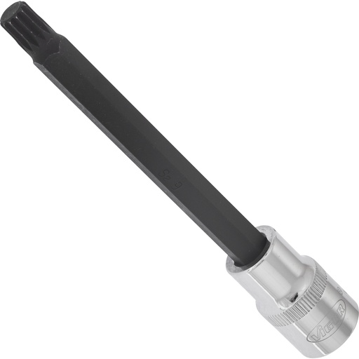 [V2126] Screwdriver socket for screws with internal serration (XZN), 1/2 inch, M9, 142 mm (V2126, VIGOR)