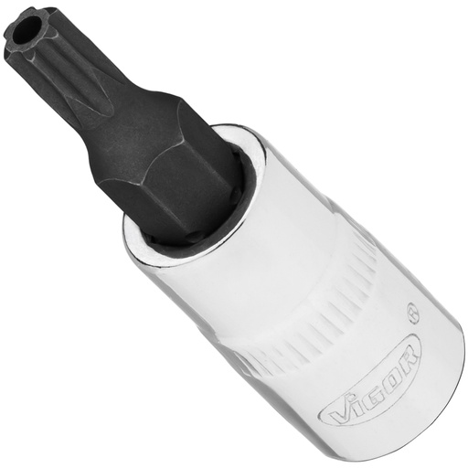 [V2140N] Galvutė 1/4 su apsauginiu TORX TH T25H (V2140N, VIGOR)