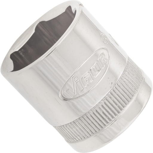 [V2267N] 6-point socket 3/8" 17 mm (V2267N, VIGOR)