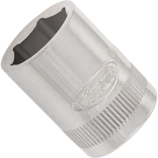 [V2271N] 6-point socket 3/8" 13 mm (V2271N, VIGOR)