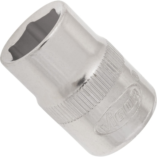 [V2273N] 6-point socket 1/4" 11 mm (V2273N, VIGOR)