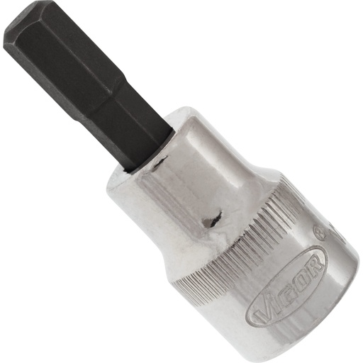 [V2281N] Hex bit socket for internal hexagon screws 7 mm, 3/8 in. drive (V2281N, VIGOR)