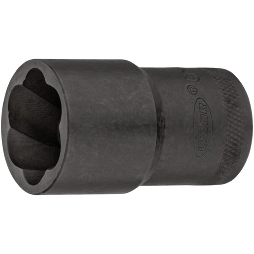 [V2404N-22] Extractor socket with spiral profile, size 22 mm (V2404N-22, VIGOR)