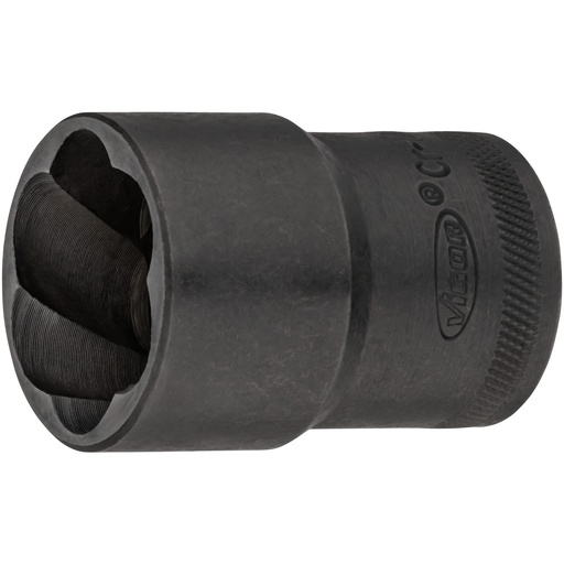 [V2404N-27] Extractor socket with spiral profile, size 27 mm (V2404N-27, VIGOR)