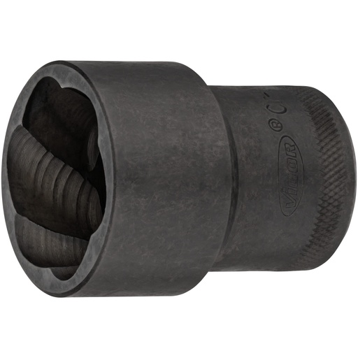 [V2404N-30] Extractor socket with spiral profile, size 30 mm (V2404N-30, VIGOR)