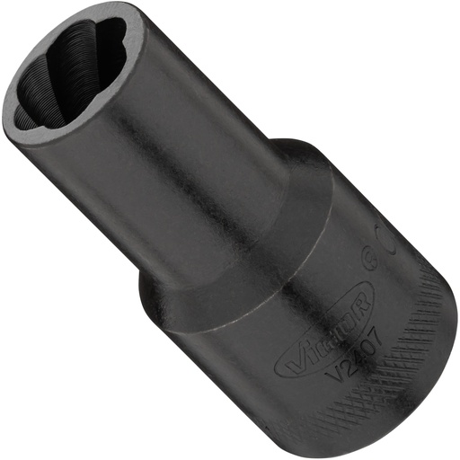 [V2407] Extractor socket with spiral profile (V2407, VIGOR)