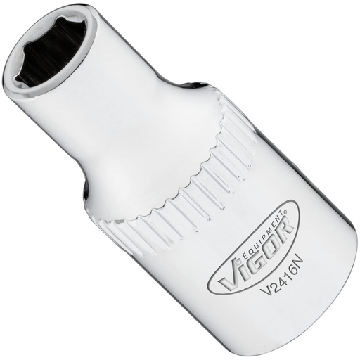 [V2416N] 6-point socket 1/4" 5 mm (V2416N, VIGOR)