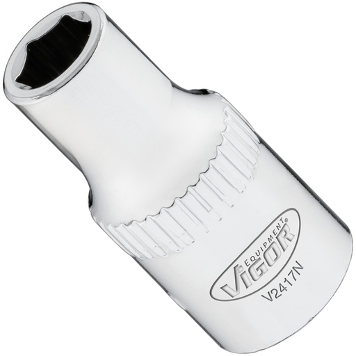 [V2417N] 6-point socket 1/4" 5.5 mm (V2417N, VIGOR)
