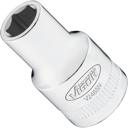 [V2465N] 6-briaunė galvutė 1/2" 10 mm (V2465N, VIGOR)