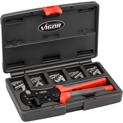 [V2499N] Lever crimping pliers set (V2499N, VIGOR)