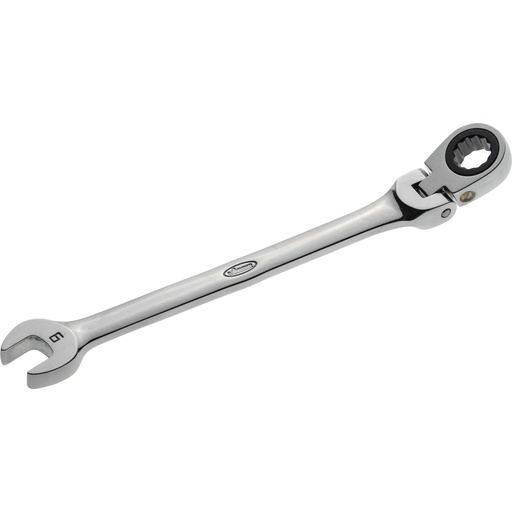 [V2805] Ratcheting combination wrench with swivel head, size 9 mm (V2805, VIGOR)