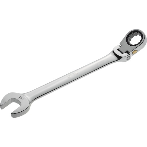 [V2814] Ratcheting combination wrench with swivel head, size 18 mm (V2814, VIGOR)
