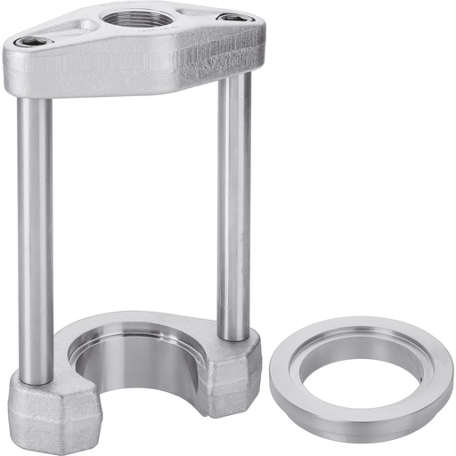 [V2885] Press frame with open plate and adapter to close the plate, 9 pieces (V2885, VIGOR)