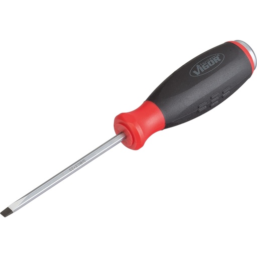 [V3597] Screwdriver with impact cap, slotted 0.6 x 3.5 mm (V3597, VIGOR)