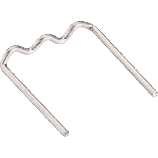 [V3672N] Replacement staples for plastic repair, 0.8 mm, W-shape, 100 pcs (V3672N, VIGOR)