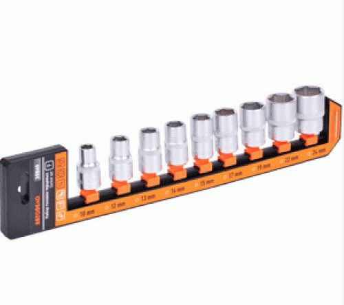 [39851] [39851] [39851] Galvučių rinkinys 12vnt.(DR1/2", 12-kamės, 10,11,12,13,14,15,16,17,18,19,21,22mm) (AvtoDelo)  39851