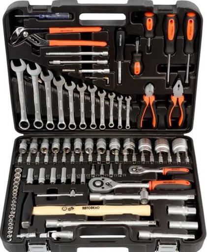 [39899] [39899] [39899] [39899] Įrankių komplektas lagamine (101vnt)