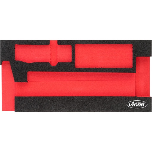 [V5006-L] Soft foam insert, empty V5006-L, VIGOR