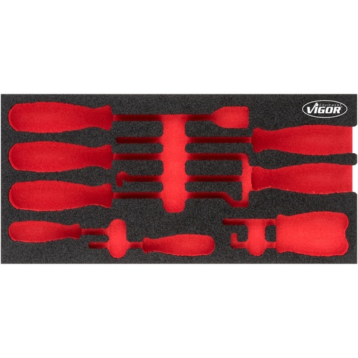 [V5070-L] Minkšto porolono įdėklas, tuščias V5070-L, VIGOR
