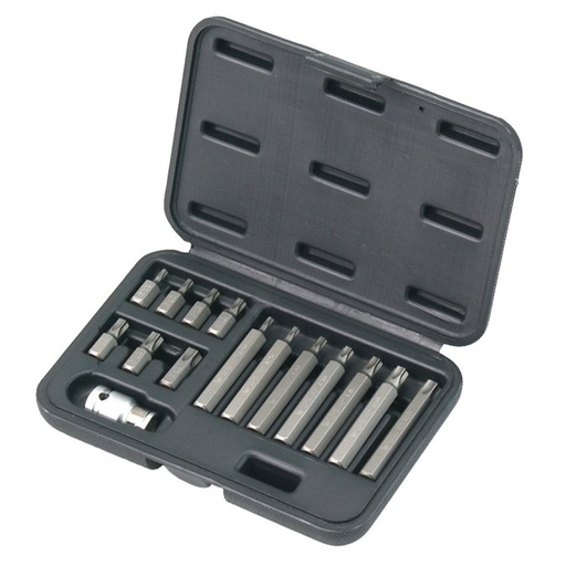 [EL12102402] ⬡ Antgalių rinkinys TORX 15vnt. (EL12102402, ELLIENT TOOLS)