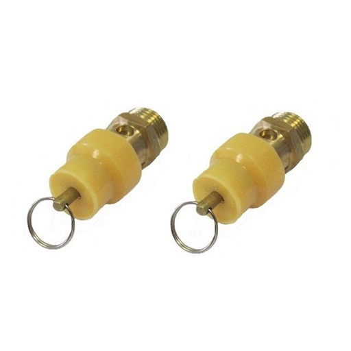 [MZBAV06] ⬡ Safety valve 0-12.5 bar, spare part 1/2", for compressor 0-12.5 bar (MZBAV06, MZB)