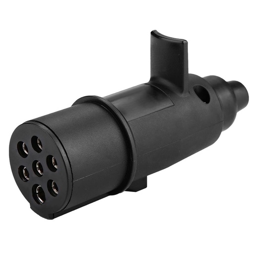 [JH025A] ⬡ Kištukas priekabai 24V/N-7POL, plast. (JH025A)