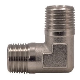 [1A12] ⬡ L-type connector M. External thread 1/2" x 1/2" (1A12, OMG GHIOTTO)