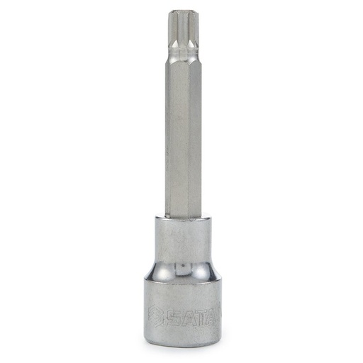 [S25807] ⬡ 1/2" Dr. 100L SPLINE bit socket M-16, L=100mm (S25807, SATA)