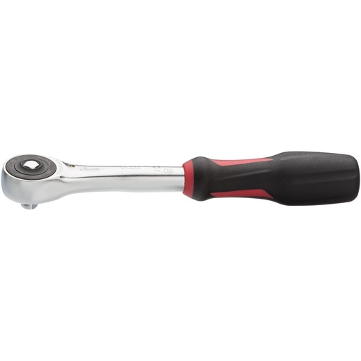 [V5436] 360° swivel-handle reversible ratchet, 202 mm (V5436, VIGOR)