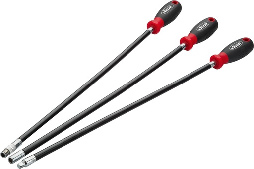 [V5485N] Screwdriver set, 18 pcs – extra long, flexible, 500 mm (V5485N, VIGOR)