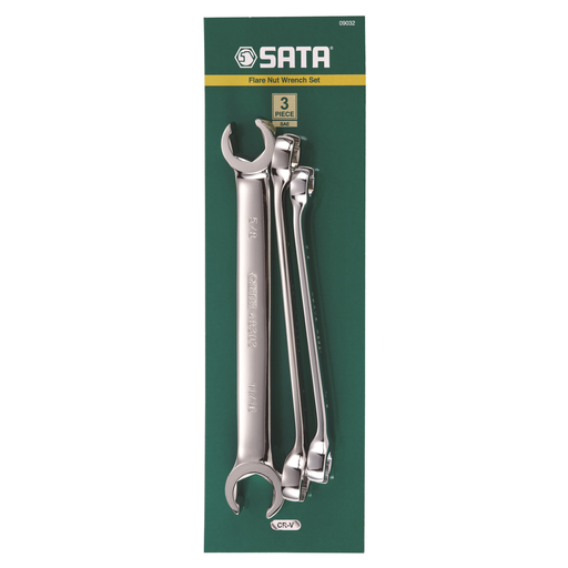 [S09032] ⬡ Skeltų raktų rinkinys 3 vnt. (S.A.E.) (S09032, SATA)