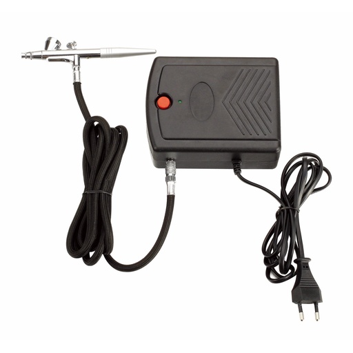 [EW831] ⬡ Airbrush kit Ø 0.2mm with mini air pump (EW831, HYMAIR)