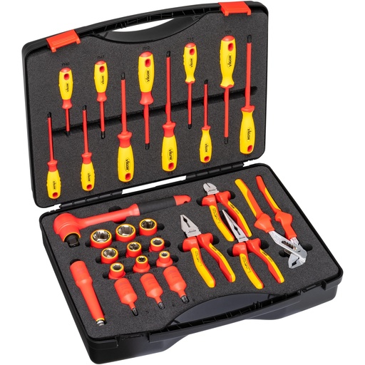 [V5632] VDE tool set 1/2 in., 29 pcs (V5632, VIGOR)