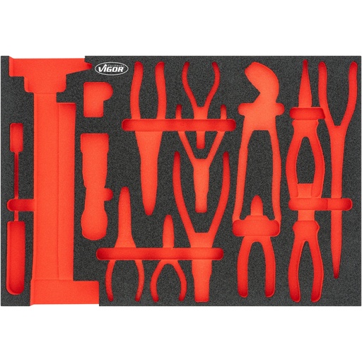 [V5636N-L] Empty soft foam insert V5636N-L, VIGOR