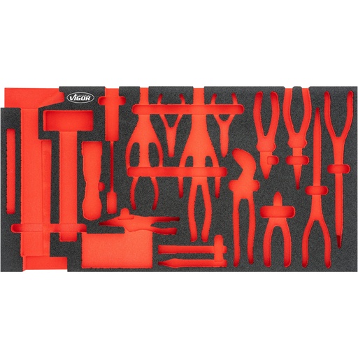 [V5638N-L] Empty soft foam insert V5638N-L, VIGOR
