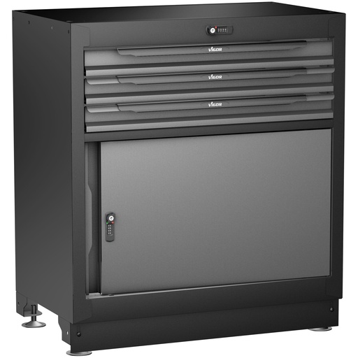 [V6000-030XL] Lower drawer cabinet, 3 drawers XL (V6000-030XL, VIGOR)