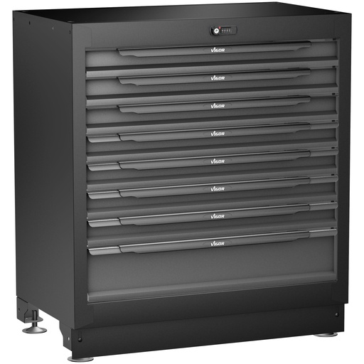 [V6000-032XL] Lower drawer cabinet, 8 drawers XL (V6000-032XL, VIGOR)