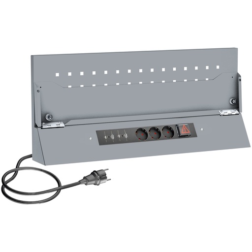 [V6000-05SP] Perforated tool panel with power supply (V6000-05SP, VIGOR)
