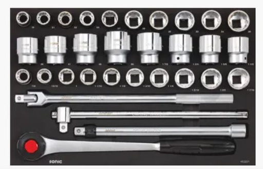 [403201] Įrankių komplektas vežimėliams, 32vnt., 403201, SONIC EQUIPMENT [403201] 