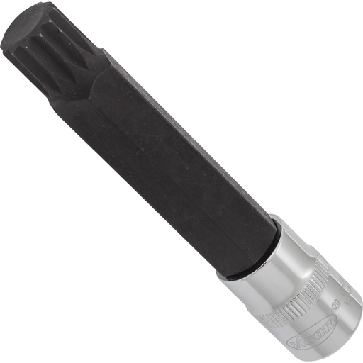 [V6120] Screwdriver bit socket XZN M14, 3/8 in., 93 mm V6120, VIGOR
