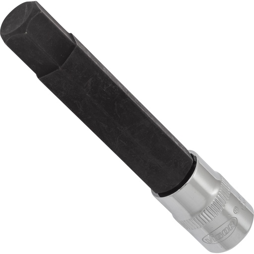 [V6148] Hex bit socket 13 mm, 3/8 inch drive, V6148, VIGOR